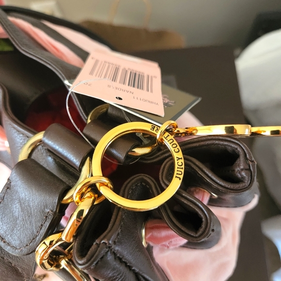 SOLD Juicy Couture NEW pink velour daydreamer bag purse nwt nardels - Picture 11 of 11